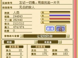 魔力宝贝战士怎么加点